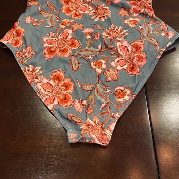 NWT Cupshe Boho Wave One-Piece Swimsuit Sz XL - Picture 6 of 11